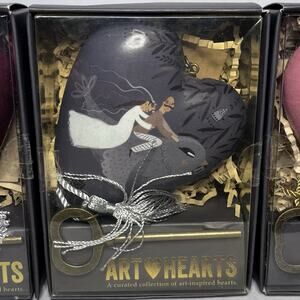 Dinara Mirtallpova Russian Folk Art By Art Hearts Heart Decor With Key Stand NIB